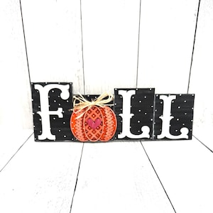Fall Shelf Sitter, Fall Decor, Fall Signs, Fall Tiered Tray, Pumpkins, Pumpkin Decor, Entryway Decor, Fall Farmhouse, Farmhouse Decor, Fall
