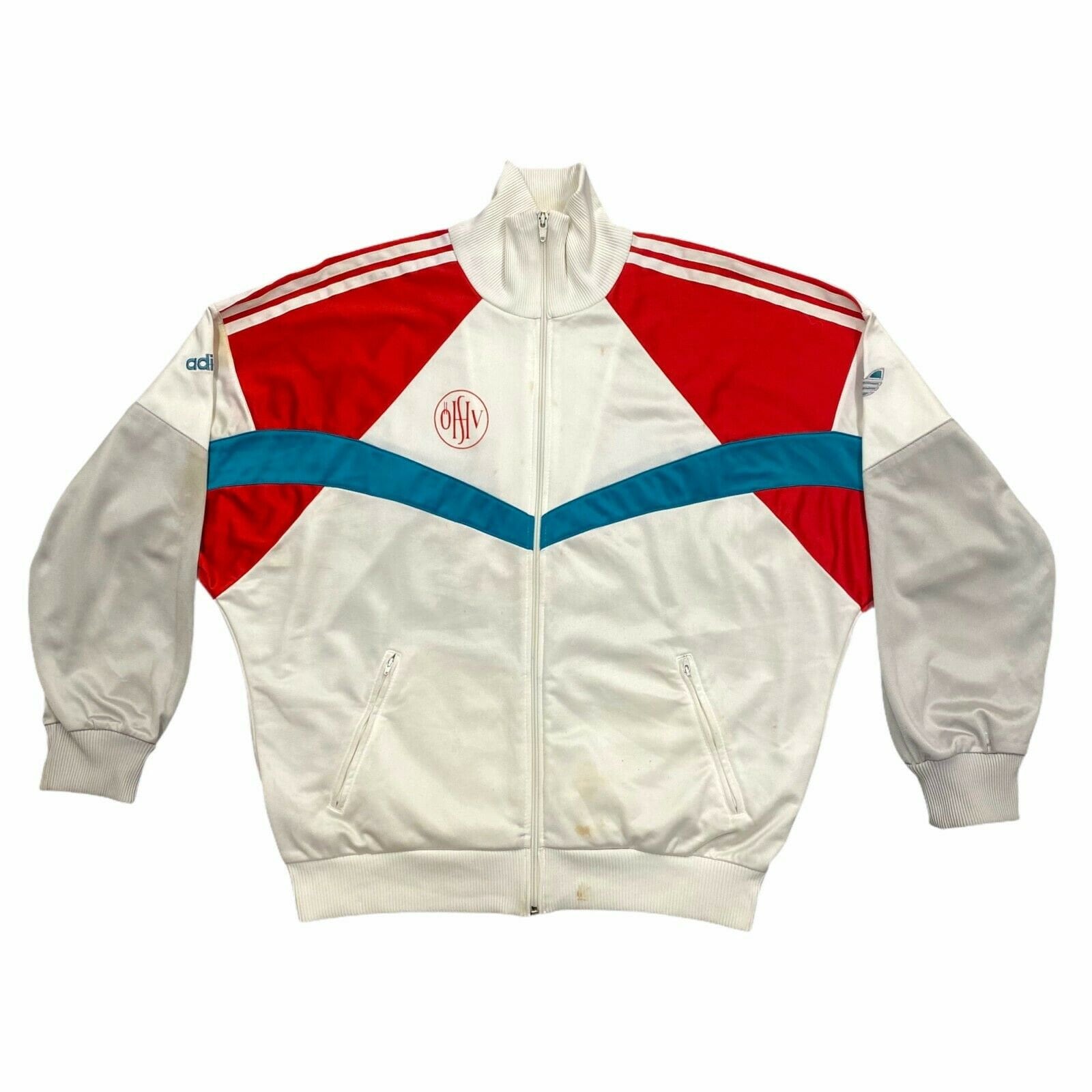 Adidas Originals Soft Shell Tracksuit Top Jacket Vintage 90s | Etsy