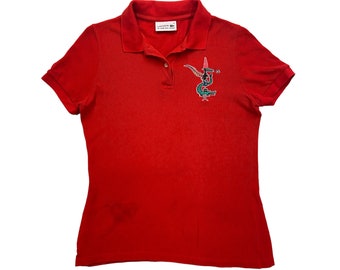 Lacoste by Jean paul Goude Embroidered Logo Women s Polo Shirt