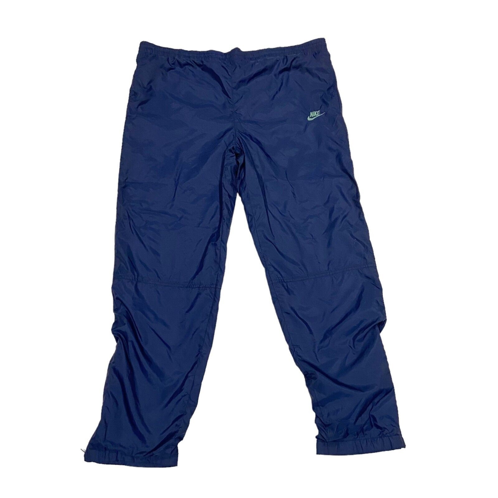 Vintage 1990s 2000s Nike Team USA Track Pants, Blue Large 