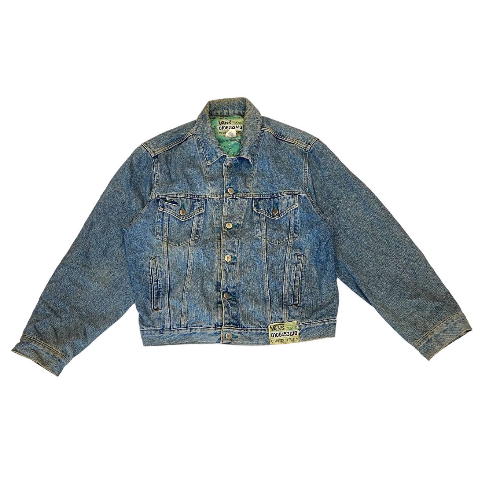 Vans jeans best sale jacket