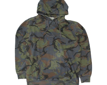Crooks & Castles Herren Camouflage Pullover Hoodie | Designer Streetwear VTG