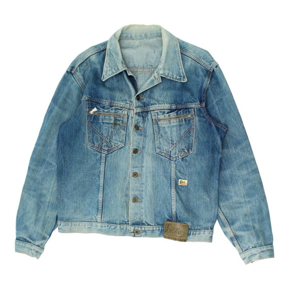 Roy Rogers Mens Blue Denim Jean Jacket | Vintage … - image 1