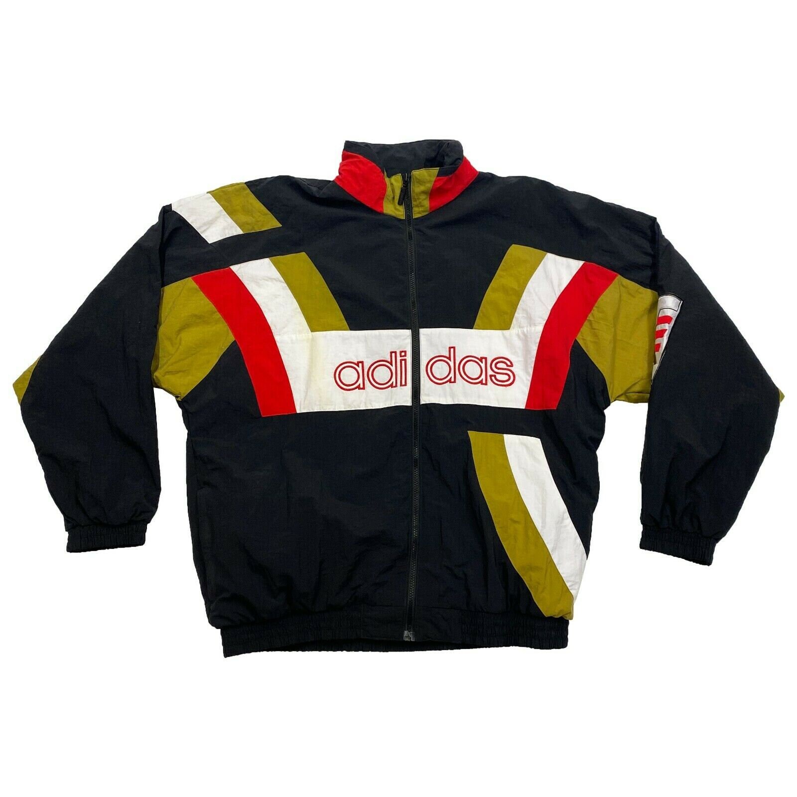 Image of Adidas Team Feuerwehr Rodt Track Jacket | Vintage 90S Sportswear Fire Department