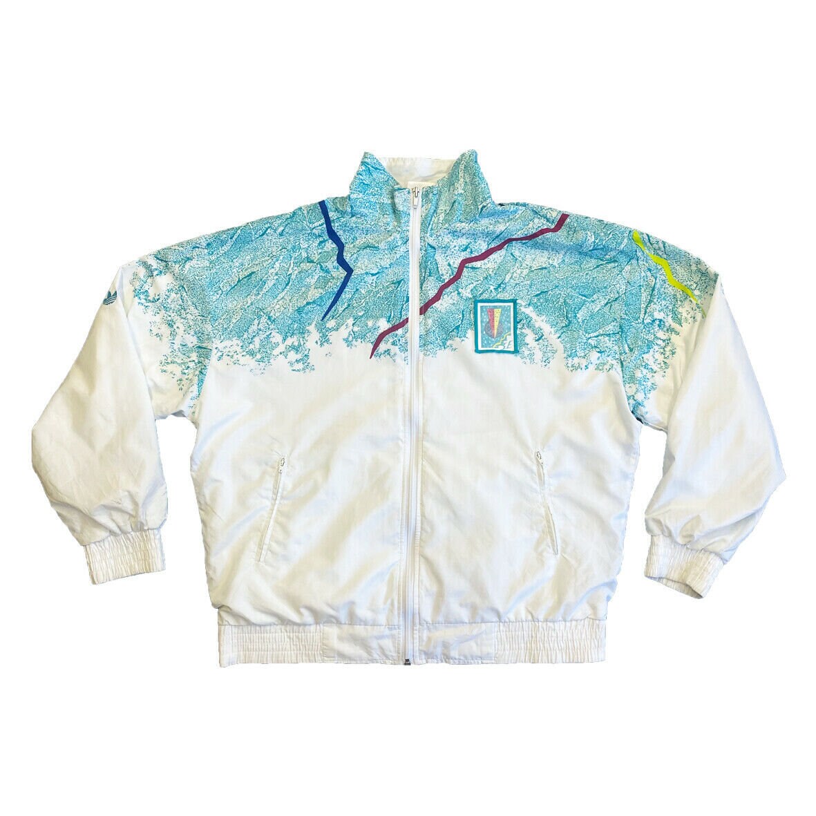 Image of Adidas Stefan Edberg Tracksuit Top | Vintage 90S Retro Sportswear Jacket White