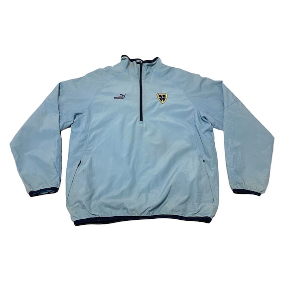 Cardiff City Puma Half Zip Nylon Jacket | Vintage… - image 1