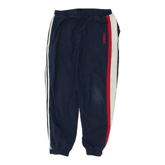 Adidas Mens Navy Tracksuit Bottoms | Vintage 90s … - image 1