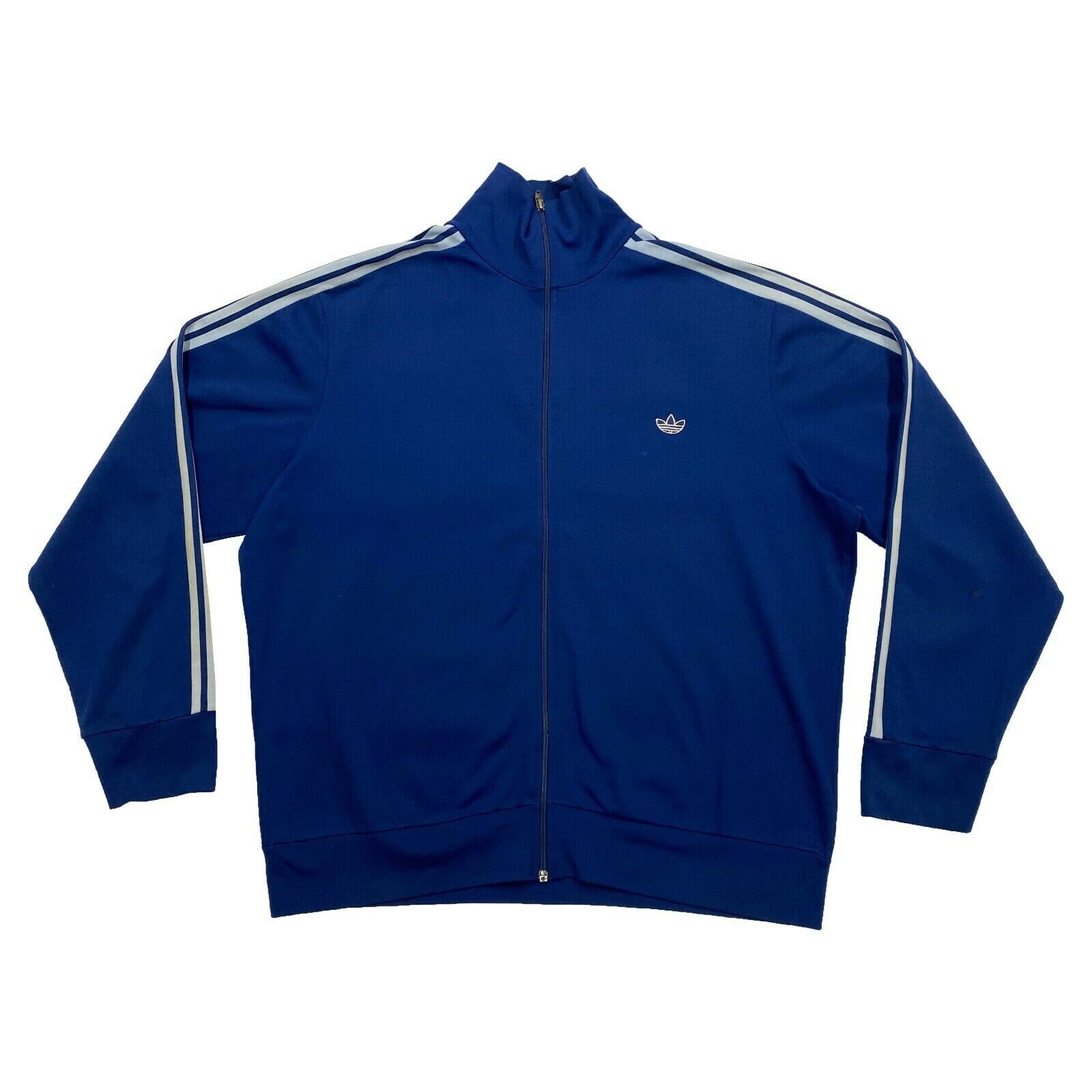 Image of Adidas Originals Soft Shell Jacket | Vintage 80S Retro Sportswear Navy Xl Vtg