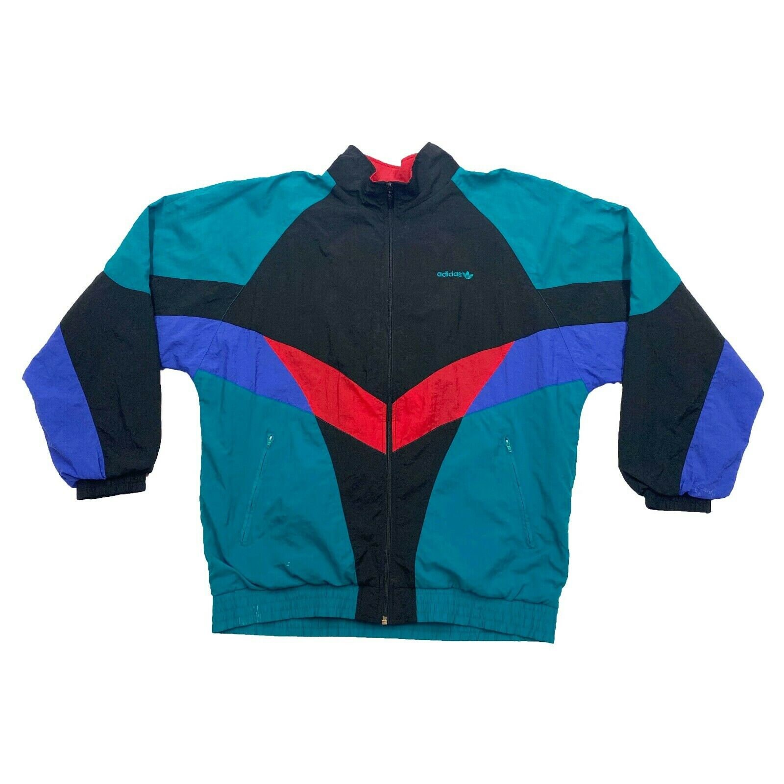 Image of Adidas Originals Deutschland Tracksuit Top | Vintage 90S Retro Sports Jacket Vtg