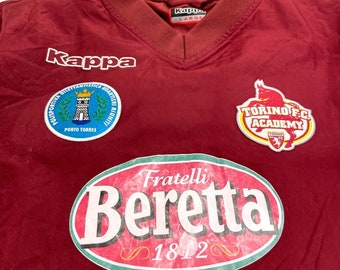 Torino FC Academy Kappa Polyester Training Top Football 