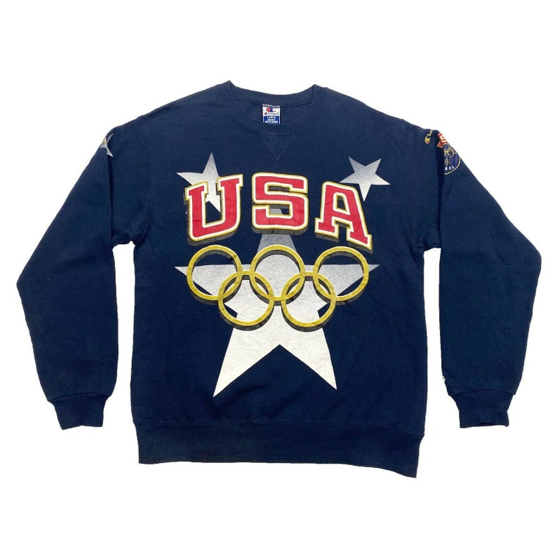 USA Atlanta 96 Champion Sweatshirt Vintage 90s Olympics | Etsy