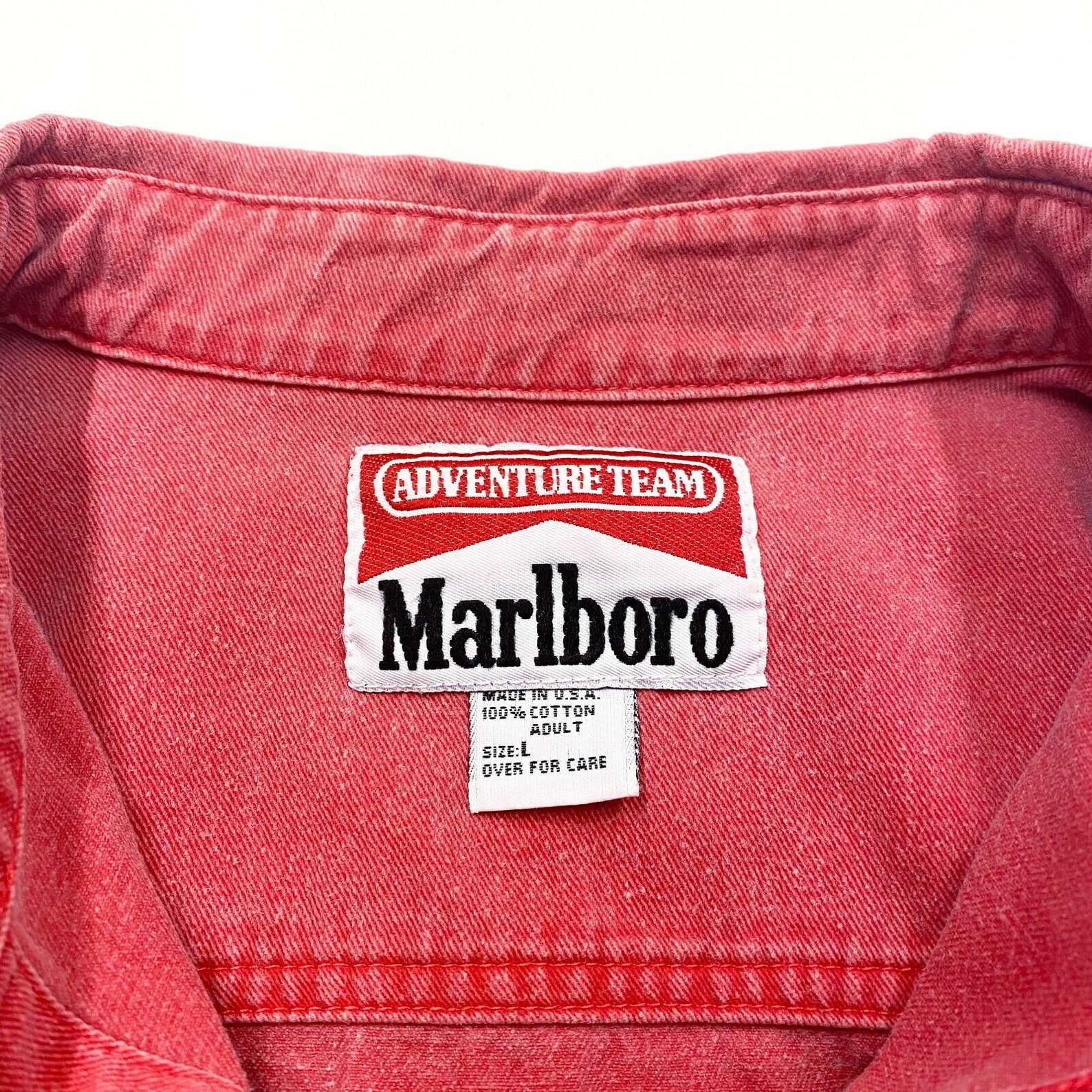 marlboro shirt button up