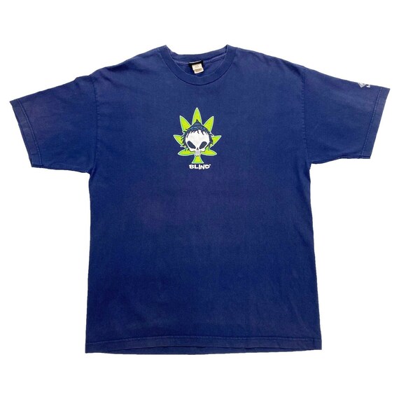 Blind Skateboards Grim Reaper Weed Leaf Tshirt | V