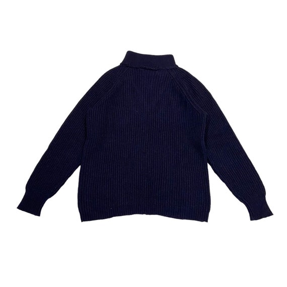 Kappa Sport Knitted Wool Full Zip Jacket | Vintag… - image 3