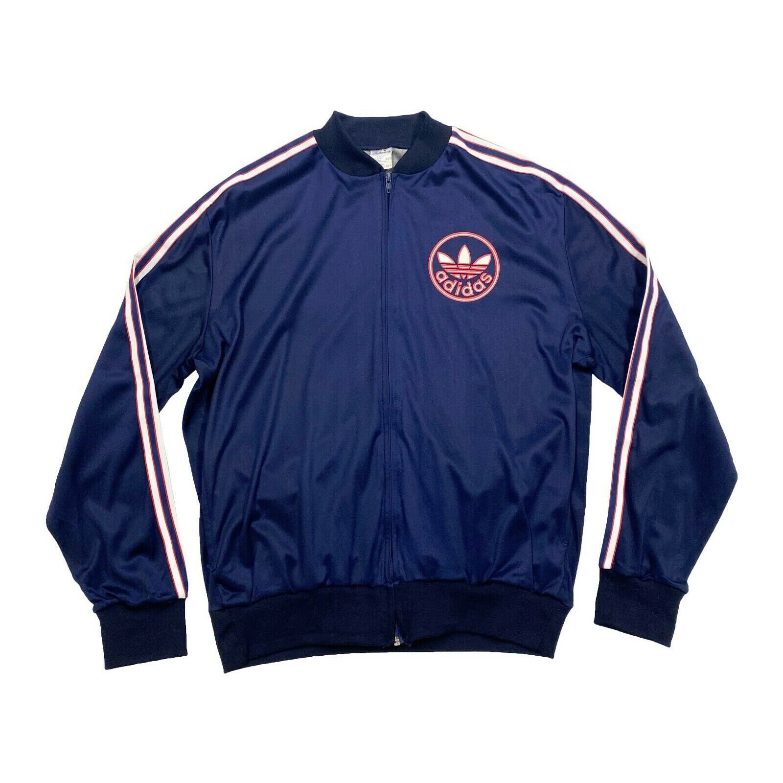 Image of Adidas Originals Bomber Track Jacket | Vintage 90S Retro Sportswear Navy Vtg