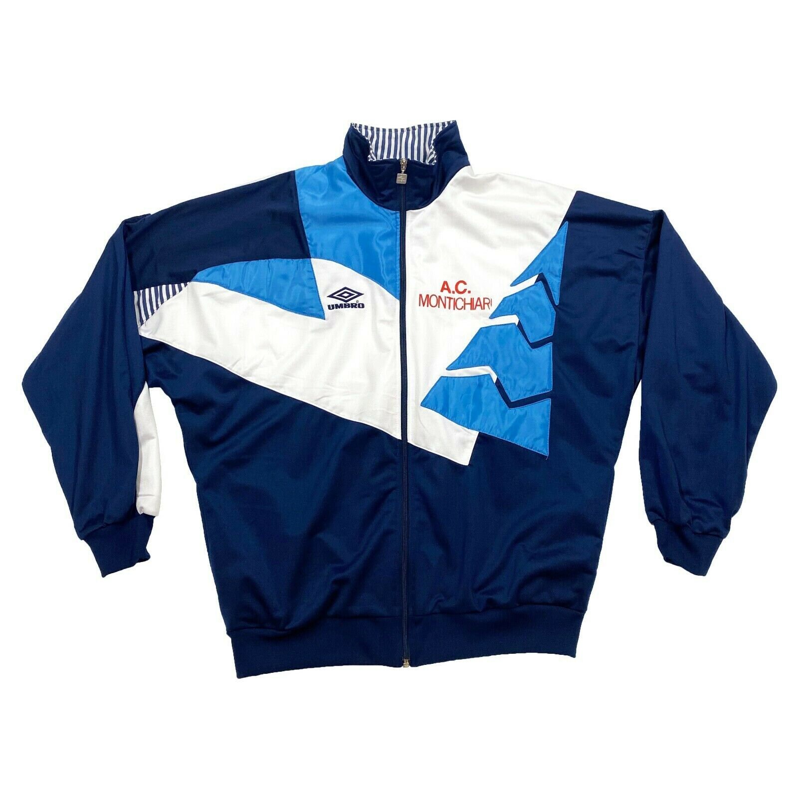 Image of A.c. Montichiari Umbro Jacket | Vintage 90S Serie D Italian Football Sports Team