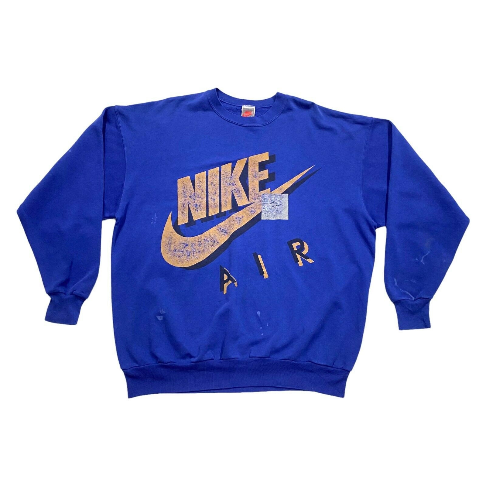 Nike Air Big Logo Print Sweatshirt Vintage 80s Retro Sports - Etsy Canada