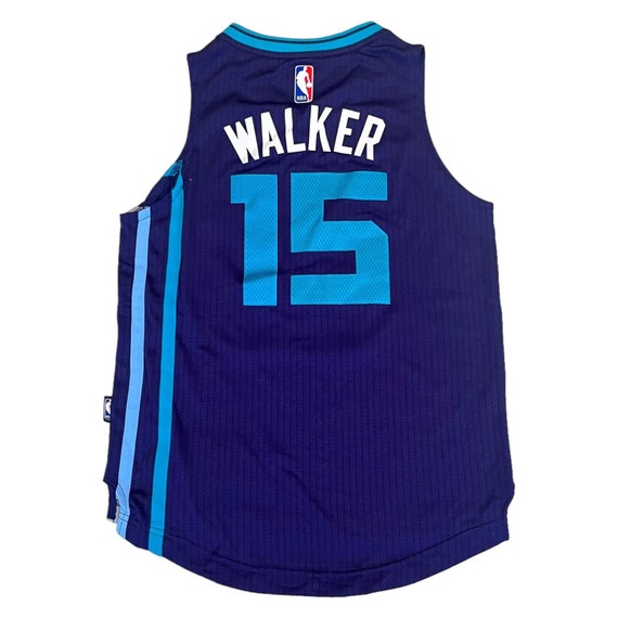 Kemba Walker Charlotte Hornets Youth Swingman Basketball Jersey - Purple
