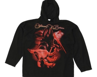 Children Of Bodom Something Wild Mens Black Hoodie | Vintage 90s Death Metal VTG