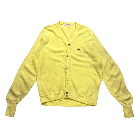 Izod Lacoste Mens Cardigan Sweater 