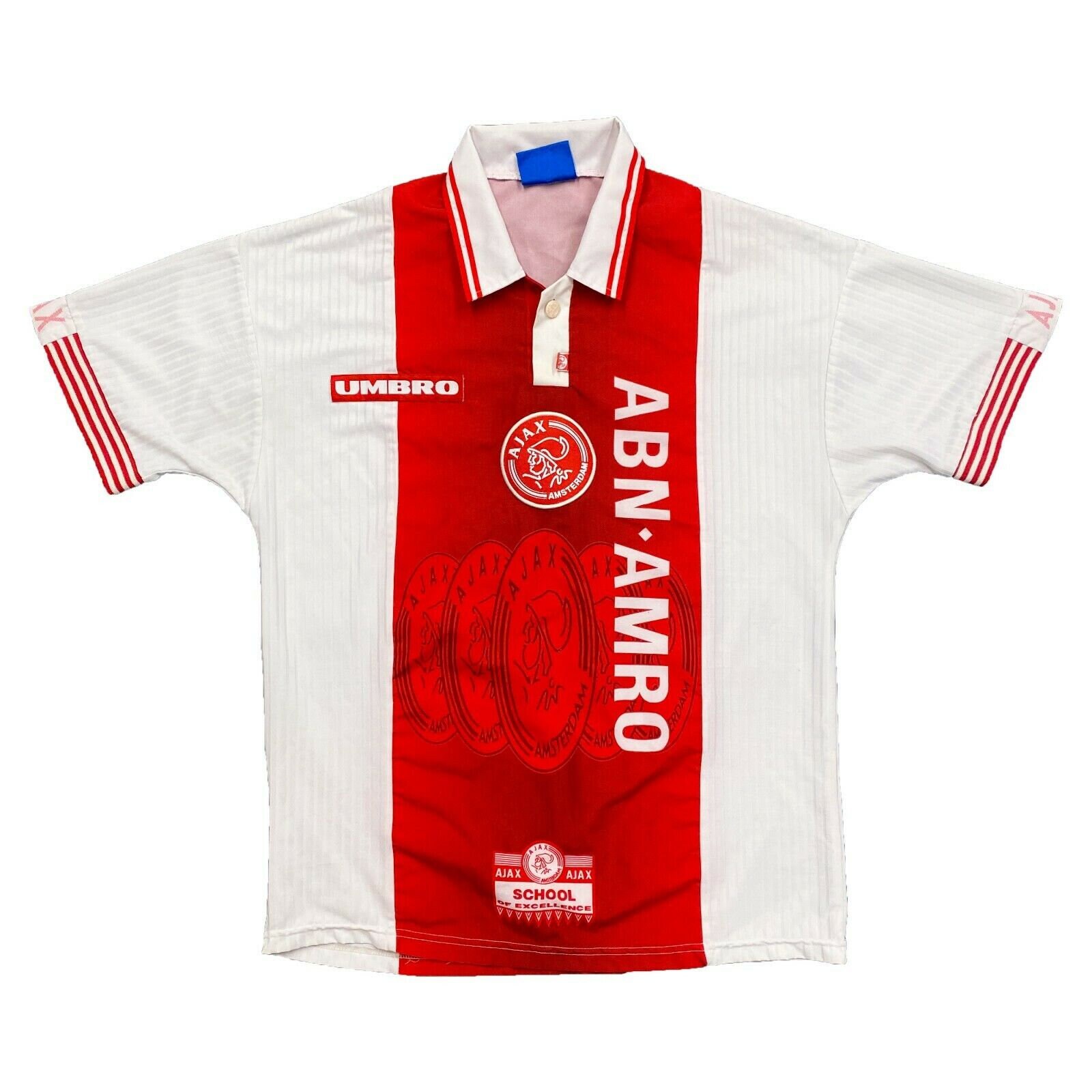 Image of Afc Ajax 1997 Umbro Home Shirt | Vintage 90S Dutch Football Sportswear Vtg