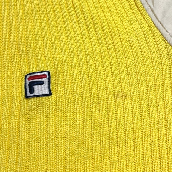 Fila yellow clearance sweater