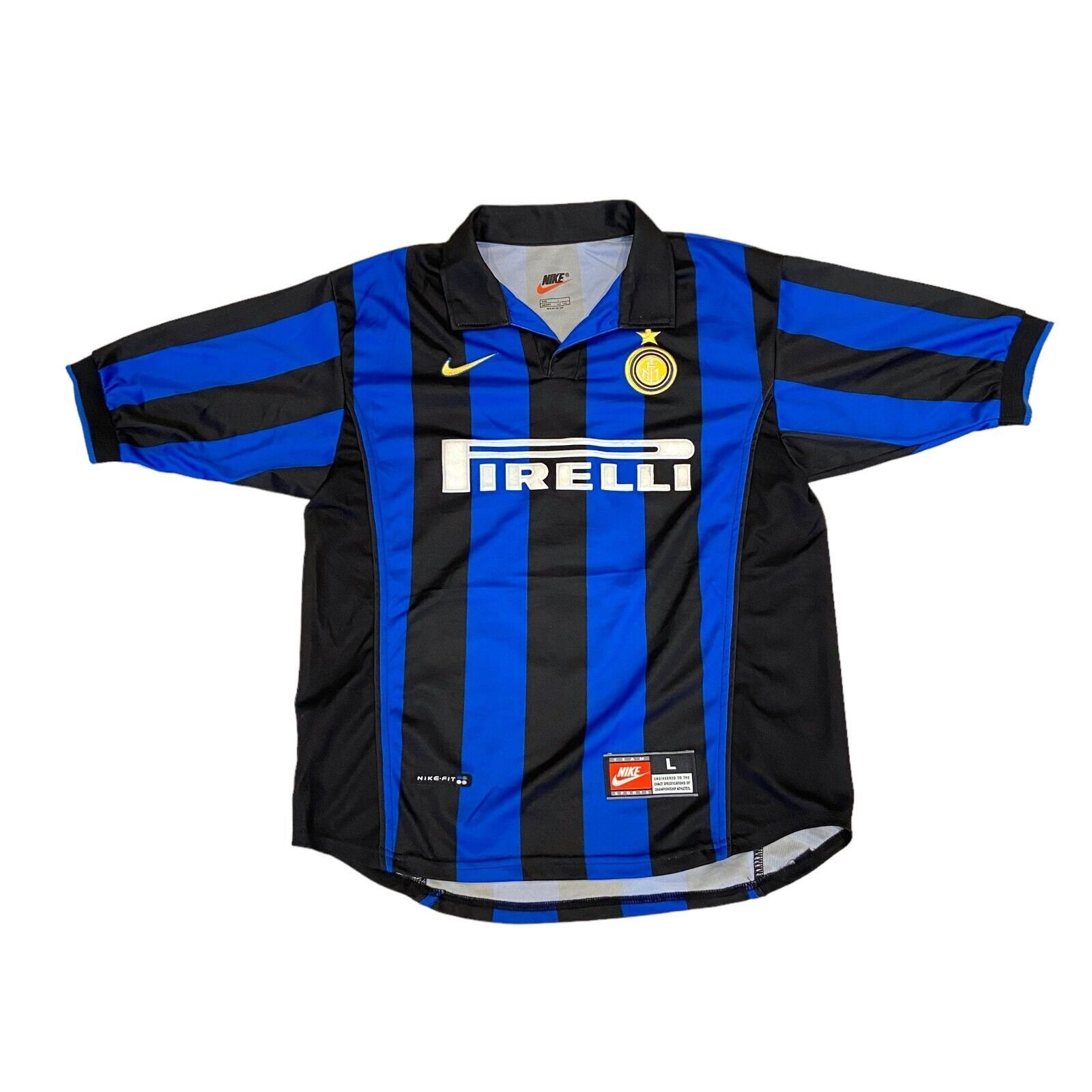 Inter Milan 1998 Retro Football Home Shirt
