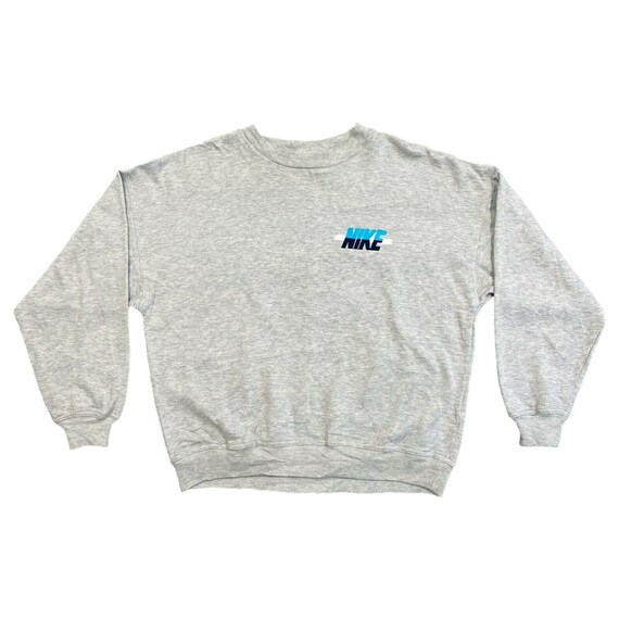 Nike Embroidered Spell Out Logo Sweatshirt Vintage 80s Retro - Etsy