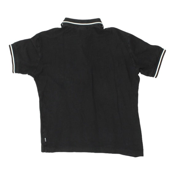 Just Cavalli Mens Black Short Sleeved Polo Shirt … - image 2