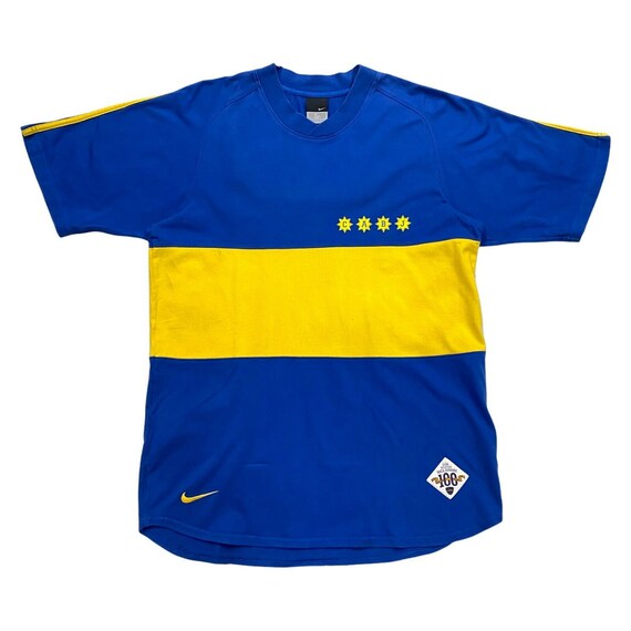 Boca Juniors 100 jaar jubileum Maradona Nike Tshirt Vintage | Etsy België