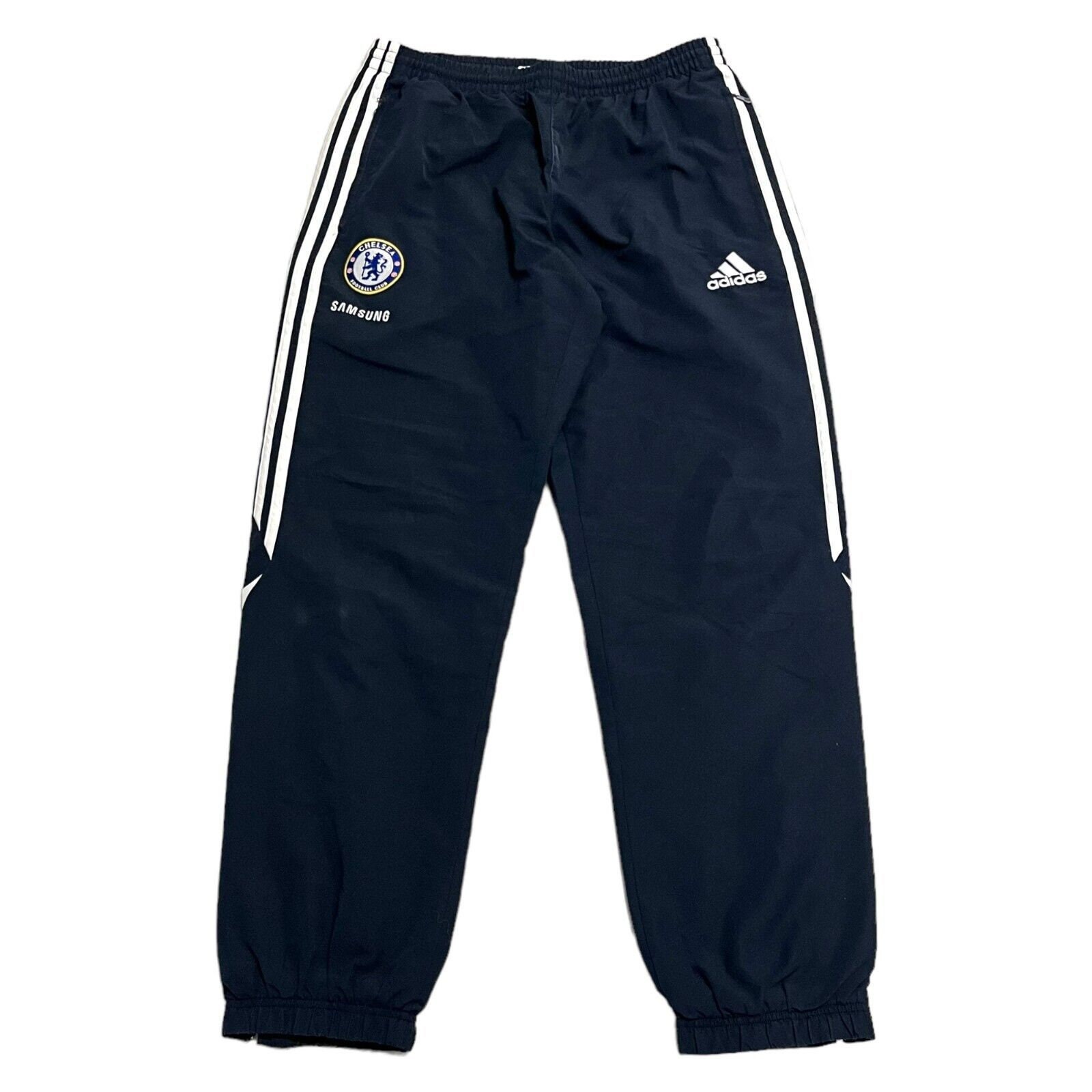 Leicester City Training Football Pants Navy Blue Adidas Mens Size M  IBVET
