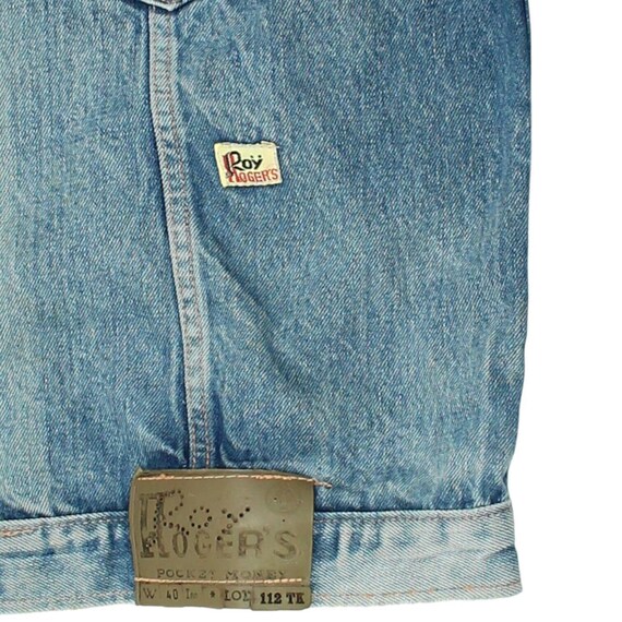 Roy Rogers Mens Blue Denim Jean Jacket | Vintage … - image 3