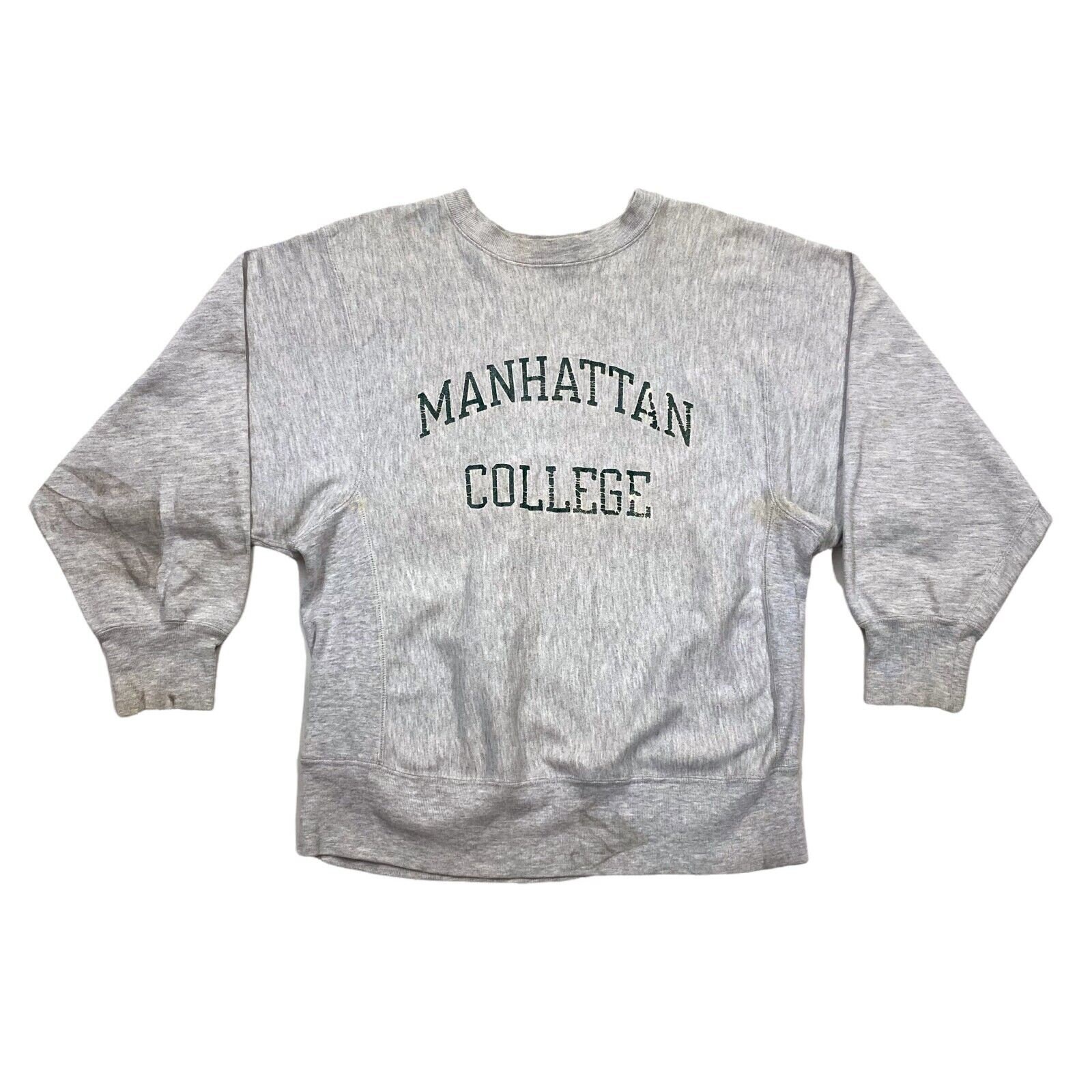 CHAMPION MANHATTAN COLLEGE REVERSE WEAVE