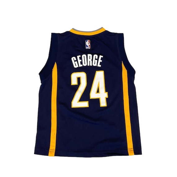 adidas Indiana Pacers Jersey Boys Small Paul George #24 NBA