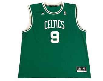 2010-14 BOSTON CELTICS RONDO #9 ADIDAS JERSEY (AWAY) XS