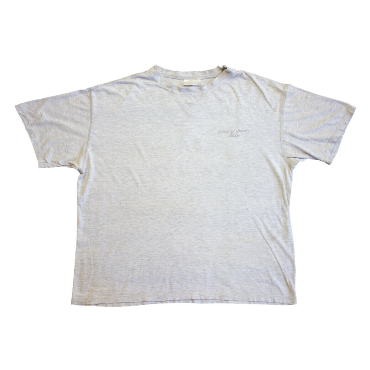 Image of Adidas Originals Colors Of Sport Tshirt | Vintage 90S Retro Street Wear Grey Vtg