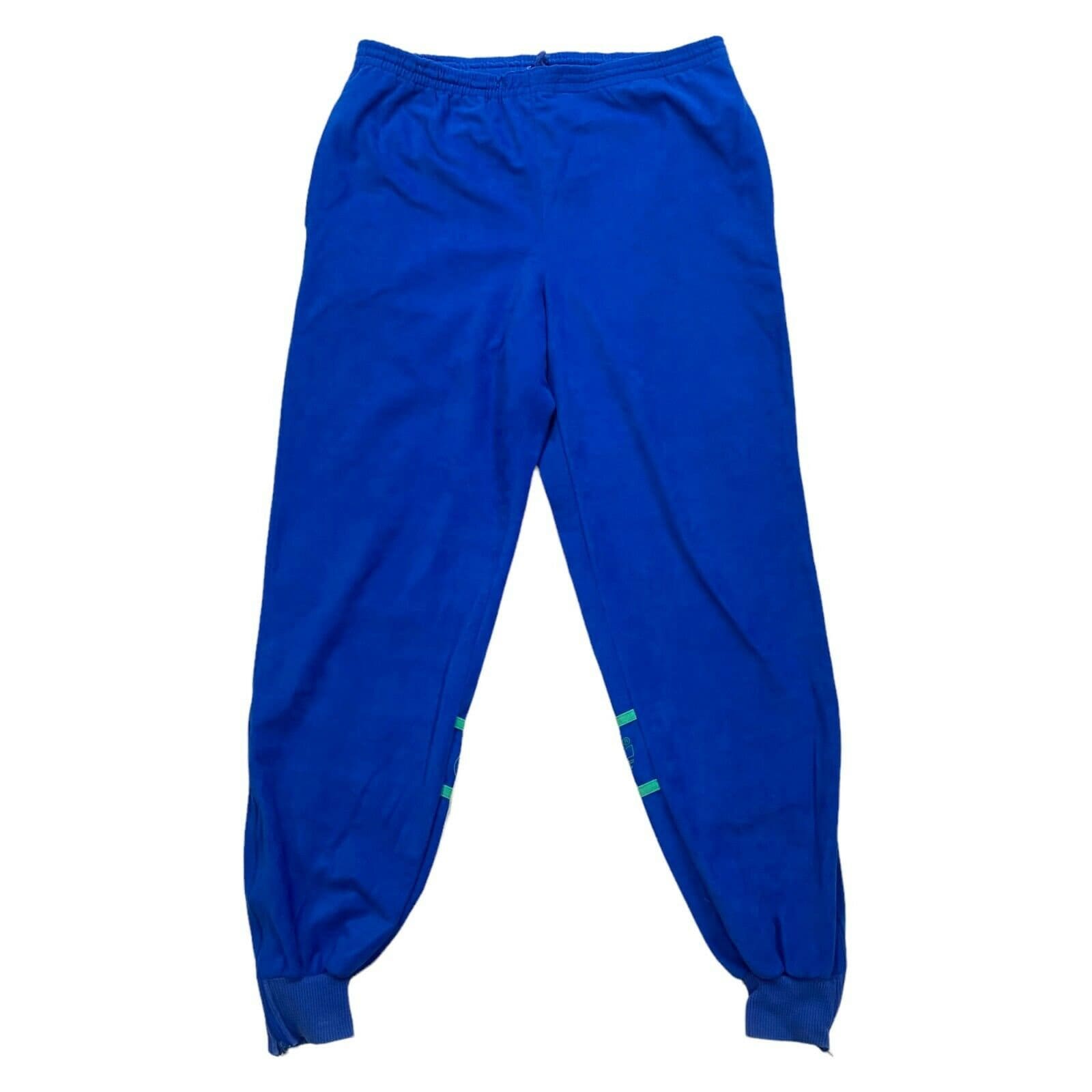 Adidas velour shop tracksuit mens blue