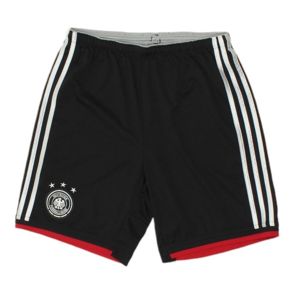 Germany 2014 Adidas Boys Black Shorts | Football Kids Sportswear VTG