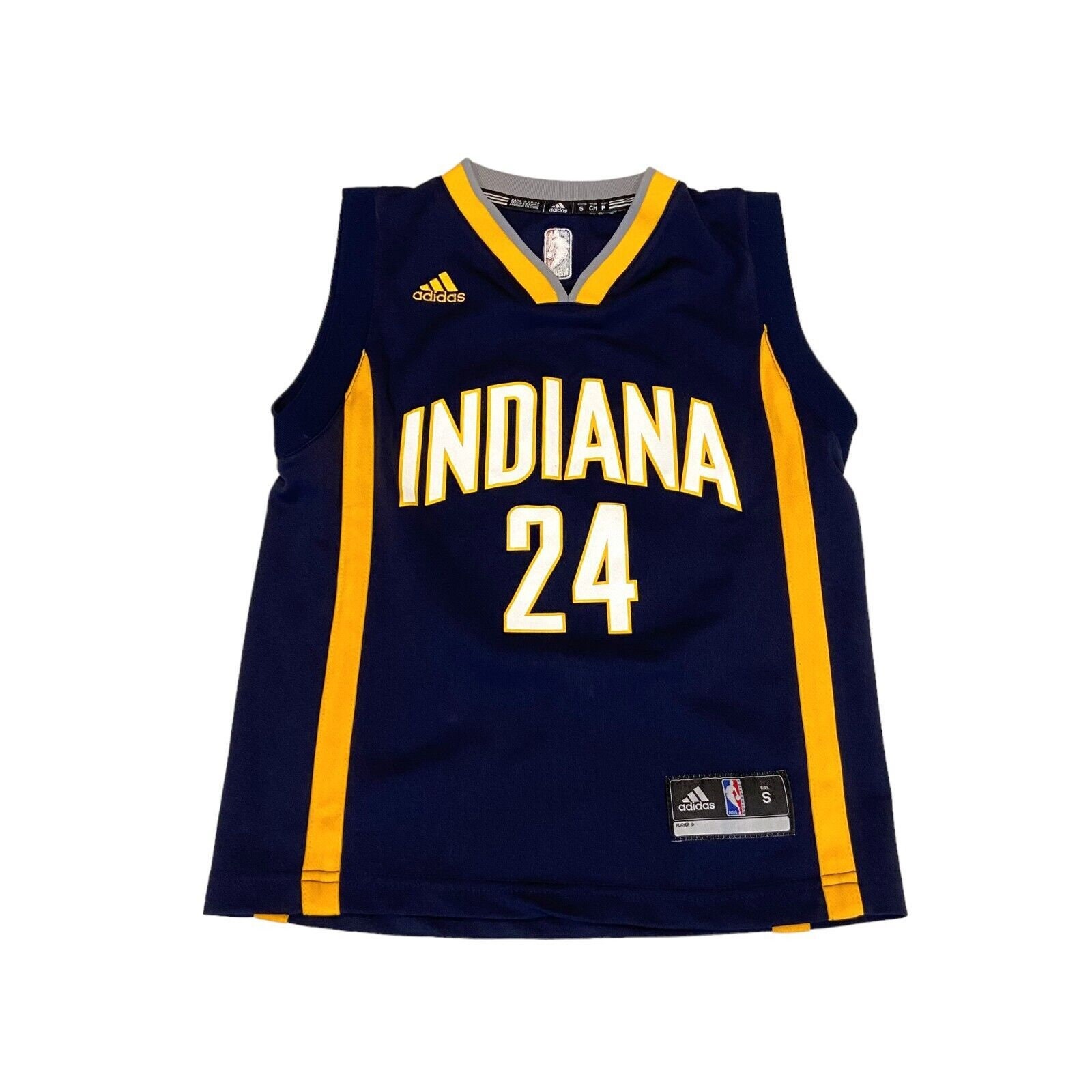 NBA Indiana Pacers Paul George 13 adidas Navy Blue Jersey Youth M