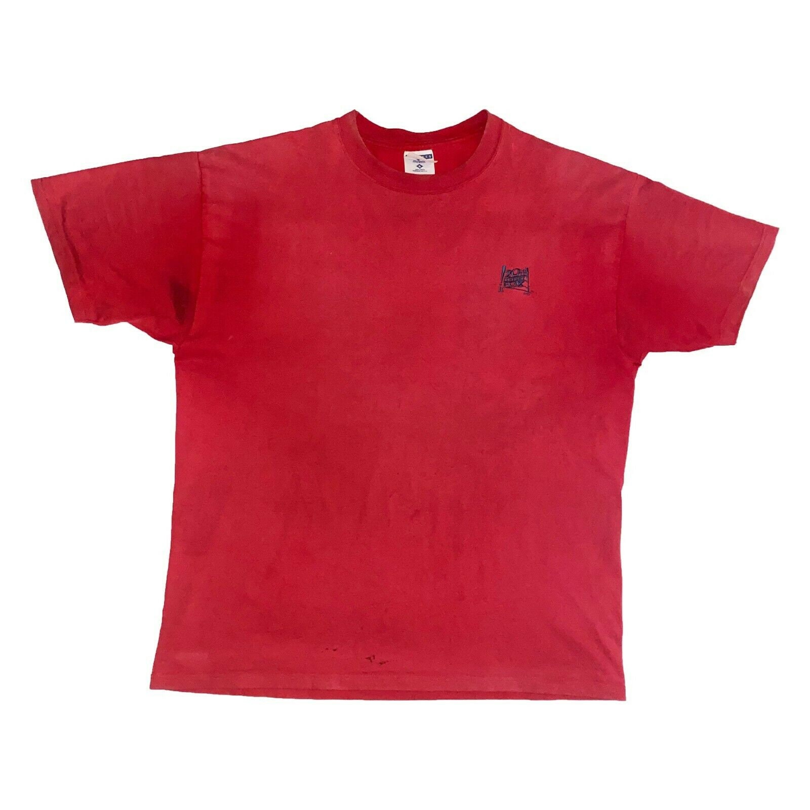 Image of 20Th Century Fox Embroidered Logo Tshirt | Vintage 90S Usa Movie Film Studios