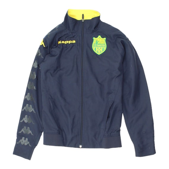 FC Nantes Kappa Mens Navy Training Jacket | Vinta… - image 2
