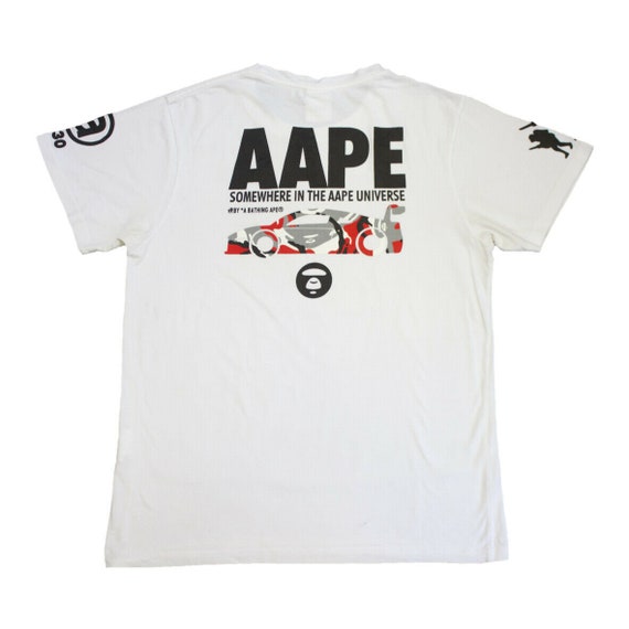 Bathing Ape Somewhere In The Universe pe Tshirt Vintage Etsy