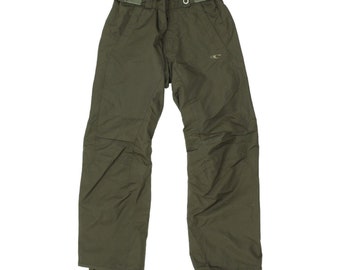 Pantaloni da snowboard verdi da uomo della serie O'Neill Launch / abbigliamento sportivo invernale vintage