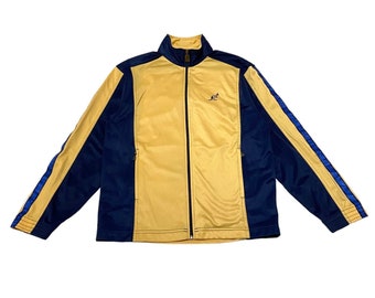 Australische By L'Alpina Softshell Trainingsjacke | Vintage Sportbekleidung Gelb VTG