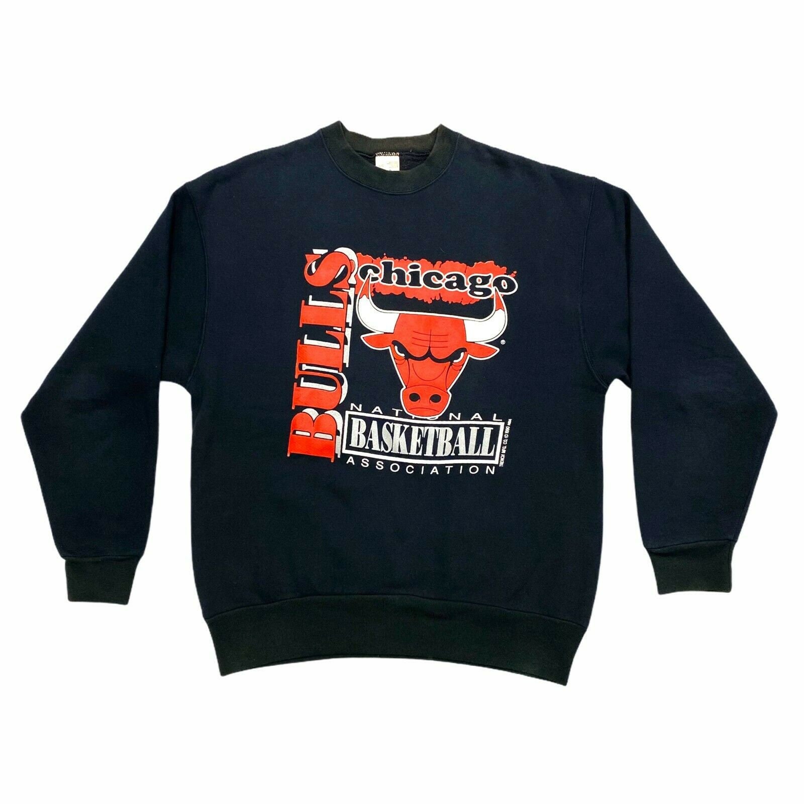 Chicago Bulls Sweatshirt Vintage 90s NBA Basketball Sports | Etsy