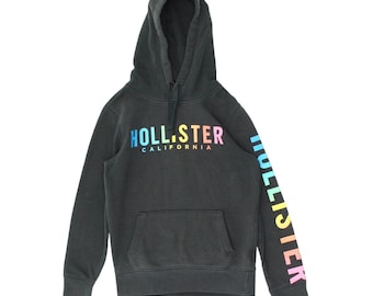 Hollister Y2k 2000s Vintage Tight Fitted Pink Zip Up
