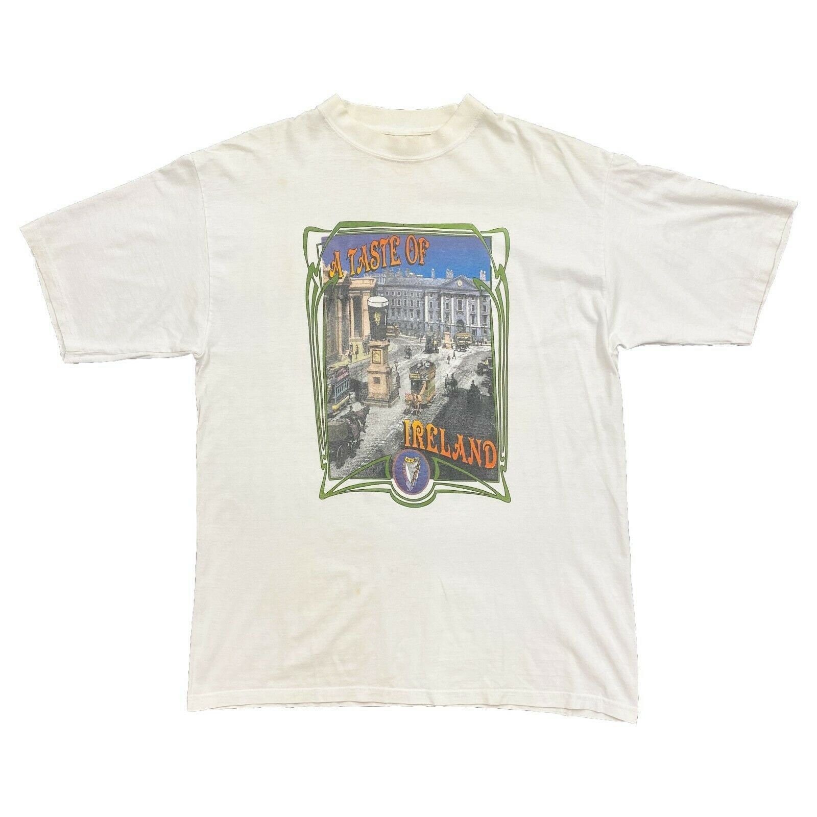 Image of A Taste Of Ireland Guinness Tshirt | Vintage 90S Irish Stout Beer Lover Drink