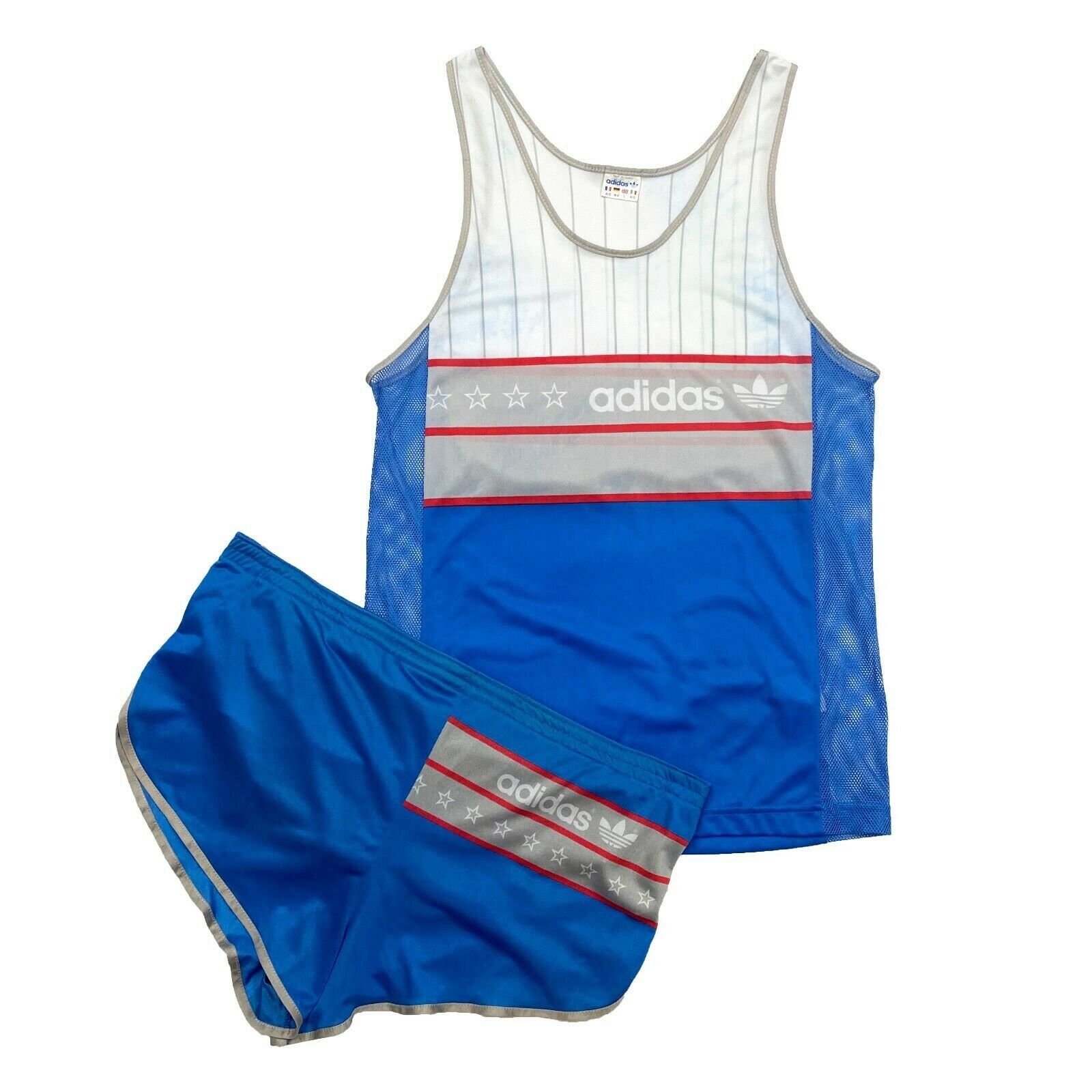 Image of Adidas Originals Tank Top & Shorts 2 Piece Set | Vintage 80S Retro Sportswear