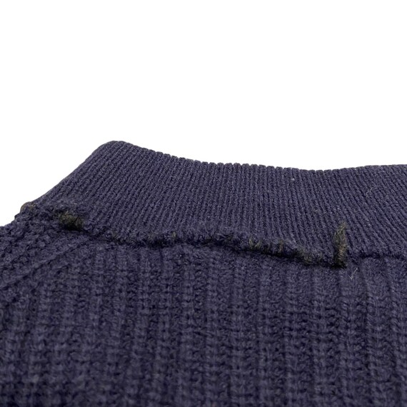 Kappa Sport Knitted Wool Full Zip Jacket | Vintag… - image 4