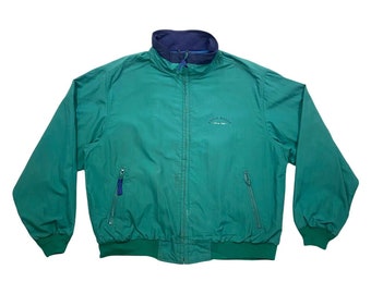 Eddie Bauer Fleece Lined Nylon Jacket 